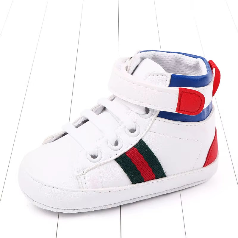 New Baby Shoes Fashion Soft Sole Boys' Shoes 0-12 Months Baby Walking Shoes 1-Year Old Baby Shoes Kids Shoes Boys