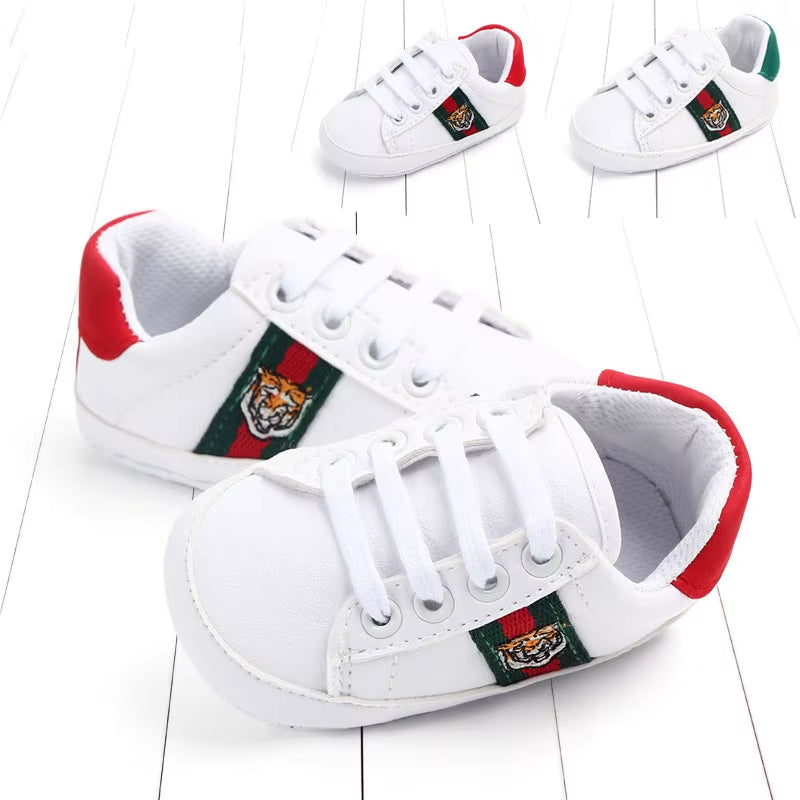 New Baby Shoes Fashion Soft Sole Boys' Shoes 0-12 Months Baby Walking Shoes 1-Year Old Baby Shoes Kids Shoes Boys