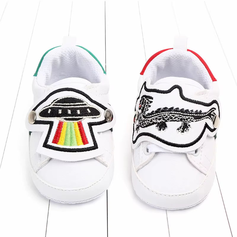 New Baby Shoes Fashion Soft Sole Boys' Shoes 0-12 Months Baby Walking Shoes 1-Year Old Baby Shoes Kids Shoes Boys