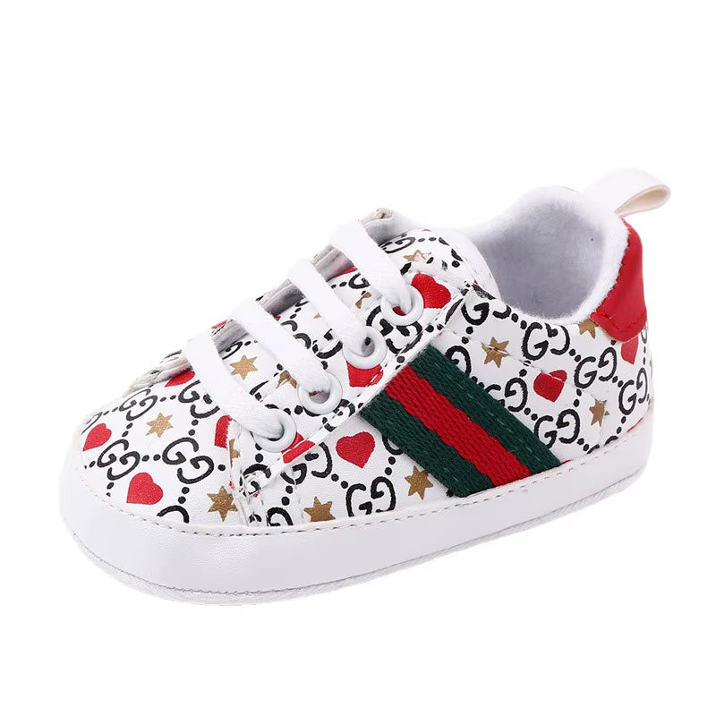 New Baby Shoes Fashion Soft Sole Boys' Shoes 0-12 Months Baby Walking Shoes 1-Year Old Baby Shoes Kids Shoes Boys